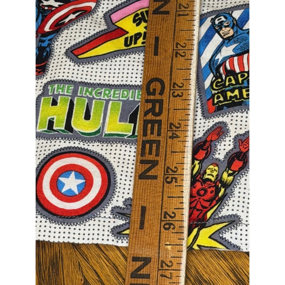 Marvel Avengers Scrub Top 3XL Comic Print Iron Man Hulk Captain America Cotton - Picture 4 of 4